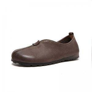 Lazy Day Cowhide Working Comfort Flats