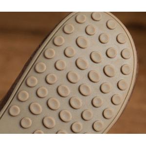 Simple Designer Cowhide Slip-On Mother Flats