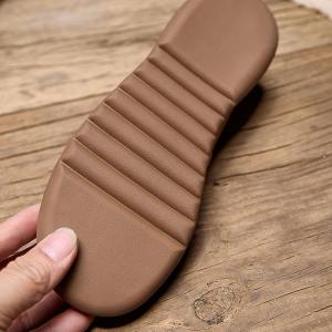 Handmade Suede Leather Cozy Mom Flats