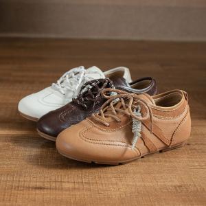 Light and Comfortable Leather Casual Sneakers