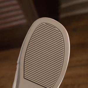 Business Chic Weave Buckle Leather Comfort Loafers