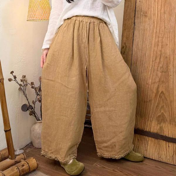 Casual 100% Linen Solid Color Green Dark Beige Camel Yellow Purple comfy tropical hawaiian rustic cottagecore oversized slouchy lazy day resort 