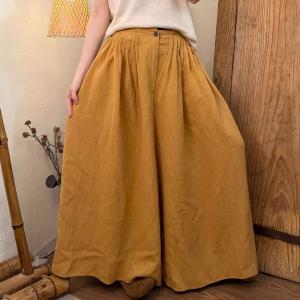 Sand Wash Linen Summer Palazzo Pants