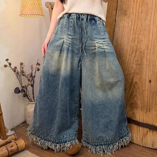 Street 100% Cotton Solid Color Light Blue western comfy ulzzang lazy day baggy 