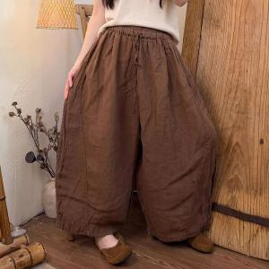 Comfort Breathable Linen Baggy Pants