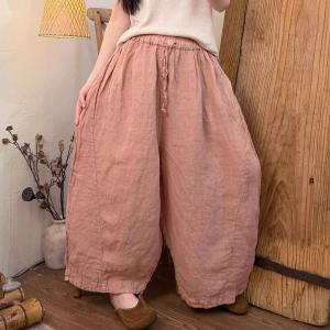 Comfort Breathable Linen Baggy Pants