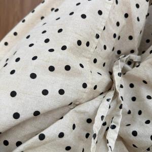 Cotton Linen Causal Little Polka Dot Pants