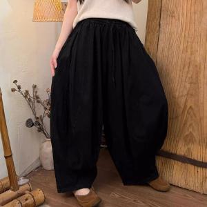 Baggy-Fit Comfort Cotton Sweat Pants