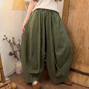 Baggy-Fit Comfort Cotton Sweat Pants