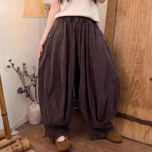 Baggy-Fit Comfort Cotton Sweat Pants