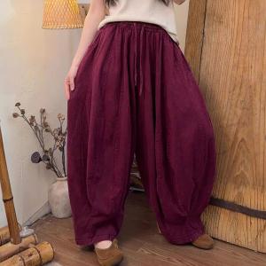 Baggy-Fit Comfort Cotton Sweat Pants