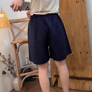 Summer Wide Leg Comfy Linen Shorts