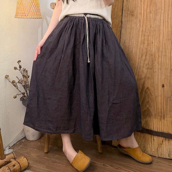 Casual 100% Linen Printed Brick Red Sage Green Azure Dark Coffee tropical hawaiian comfy petite resort travel oversized slouchy lazy day 