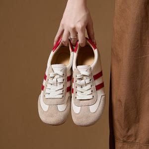 Leisure Suede Leather Cozy Sneakers