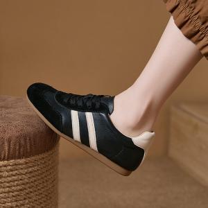 Leisure Suede Leather Cozy Sneakers