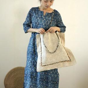 Little Stones Decorations Cotton Linen Tote Bag