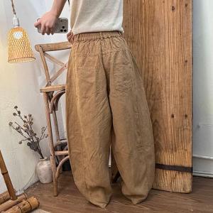 Organic Hem High Rise Comfy Curved Pants