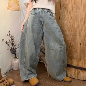 High Waist Light Wash Curved Jeans