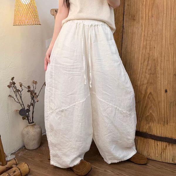 Casual 100% Linen Solid Color Dark Coffee White Beige Light Pink Yellow Khaki Blue Sage Green conservative rustic cottagecore comfy tropical hawaiian slouchy baggy lazy day 90s 