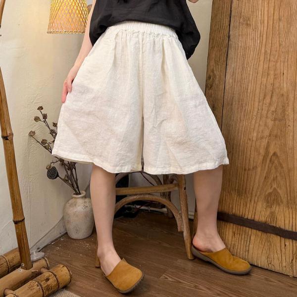 Casual 100% Linen Solid Color White Beige Dark Pink Yellow Green Light Blue Red Coffee comfy tropical hawaiian cottagecore rustic lightweight travel resort beach oversized lazy day 