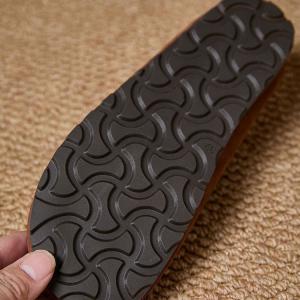 Round Toe Cowhide Lazy Day Slip-On Flats