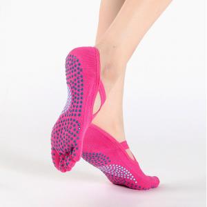 Full Toe Front Cross Short Yoga Socks