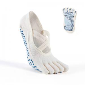 Full Toe Front Cross Short Yoga Socks