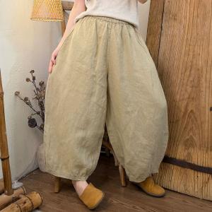 Casual Chic Organic Hemp Balloon Pants