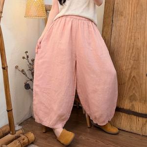 Casual Chic Organic Hemp Balloon Pants