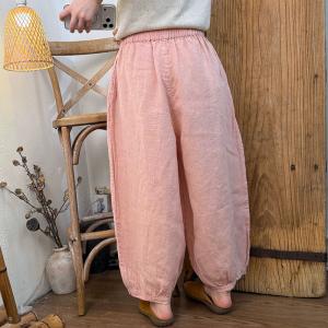 Casual Chic Organic Hemp Balloon Pants
