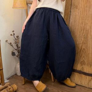Casual Chic Organic Hemp Balloon Pants
