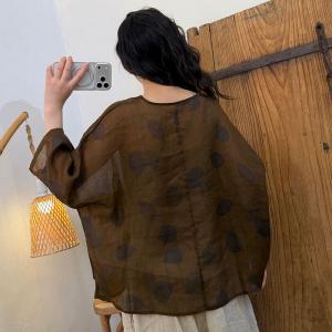 Loose-Fitting Summer Comfy Blouse