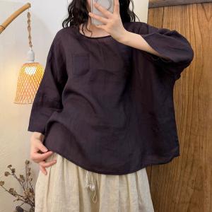 Loose-Fitting Summer Comfy Blouse