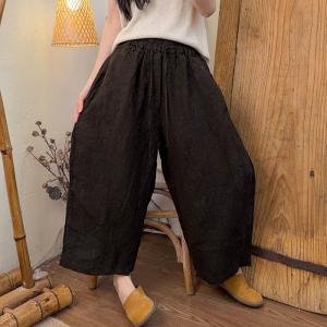 Organic Linen Comfy Beach Pants