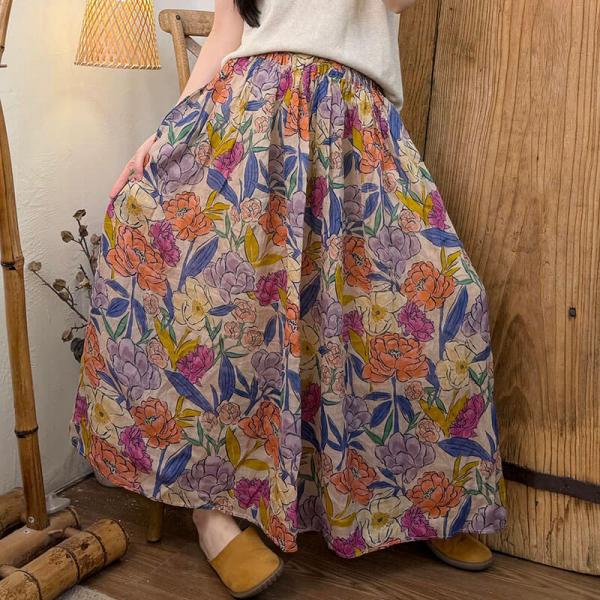 Holiday 100% Ramie Printed #1 #2 #3 #4 comfy tropical hawaiian lazy day rustic cottagecore resort travel 