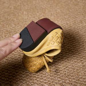 Hollow Out Tied Weave Slippers for Women