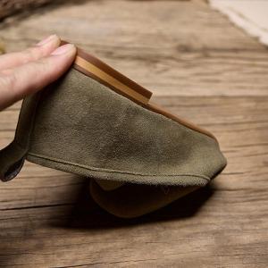 Bowknot Decoration Sheep Skin Ballet Flats