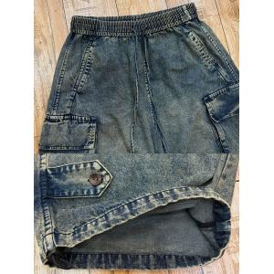 Street Style Flap Pockets Casual Cargo Jeans
