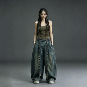High Rise City Chic Designer Dad Jeans for Women