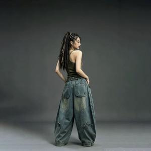 High Rise City Chic Designer Dad Jeans for Women