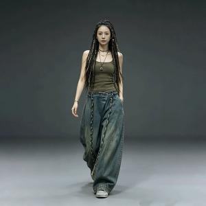 High Rise City Chic Designer Dad Jeans for Women