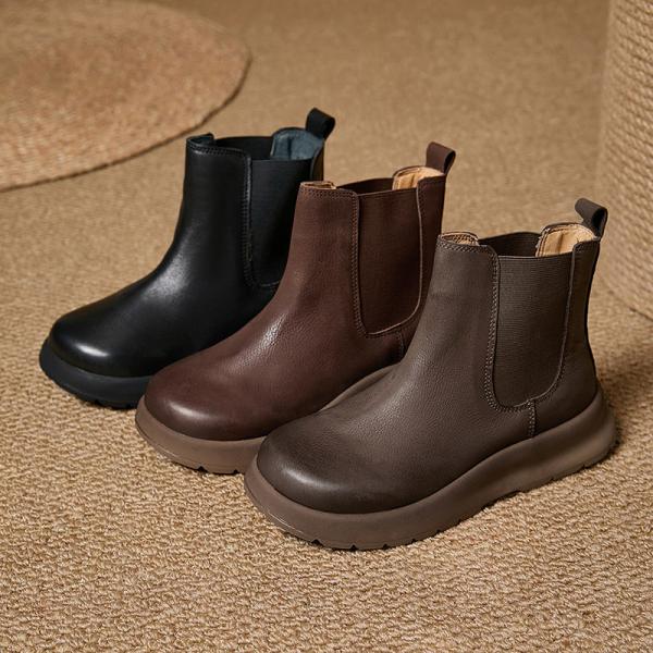 Dark Coffee Khaki comfy western 90s