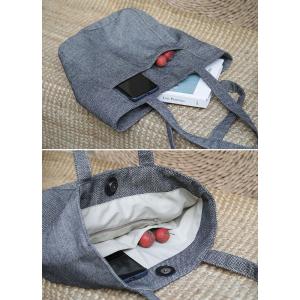 Versatile Casual Cotton Linen  Tote Bag