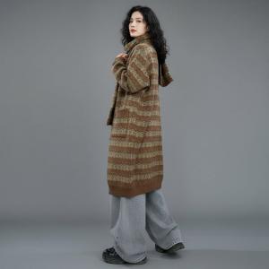 Winter Fashion Oversized Fair Isle Cardigan