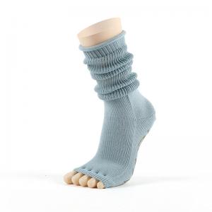 Breathable Slouch Open-Toe Yoga Socks
