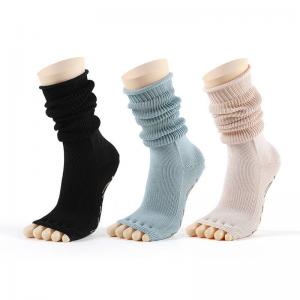 Breathable Slouch Open-Toe Yoga Socks