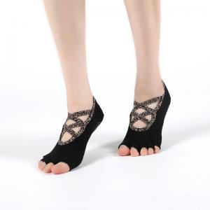 Front Cross Non-Slip Socks for Yoga & Pilates