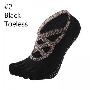 Front Cross Non-Slip Socks for Yoga & Pilates