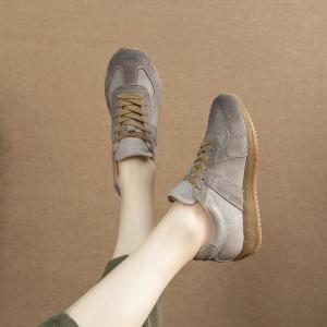 Casual Sports Leather Walk Trainners