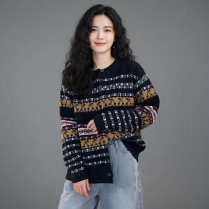 Crew Neck Christams Fair Isle Sweater